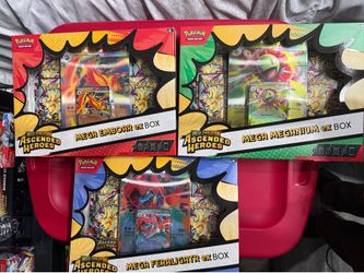 Pokemon Ascended Heroes Mega EX Box
