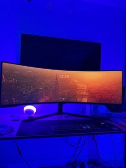 Samsung 57" Odyssey Neo G9 G95NC Dual 4K 240Hz Mini-LED Curved Monitor