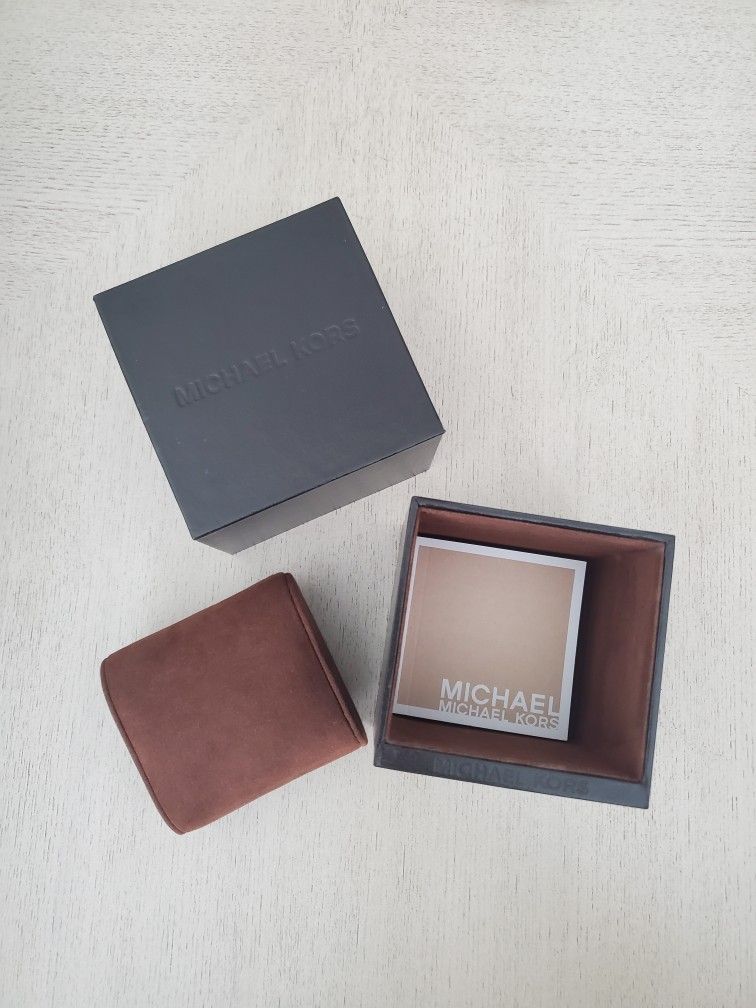 Empty Michael Kors Watch Box