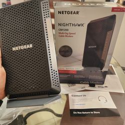 High Speed Netgear Cable Modem 