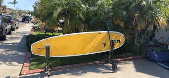 Hobie 11’2” Stand Up Paddleboard Package — Paddle & NEW Leash Included