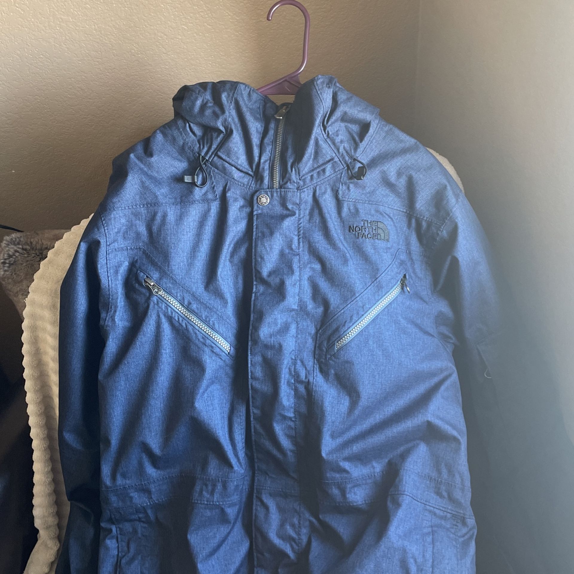 Northface Jacket, Dark Blue , Size Lrg