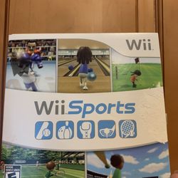 nintendo wii  sports game 