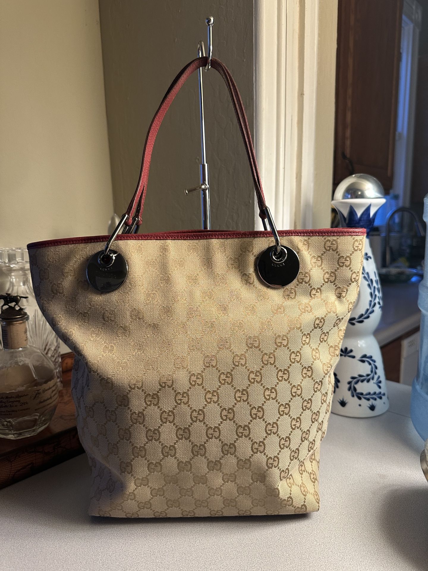 Gucci Canvas Tote Bag