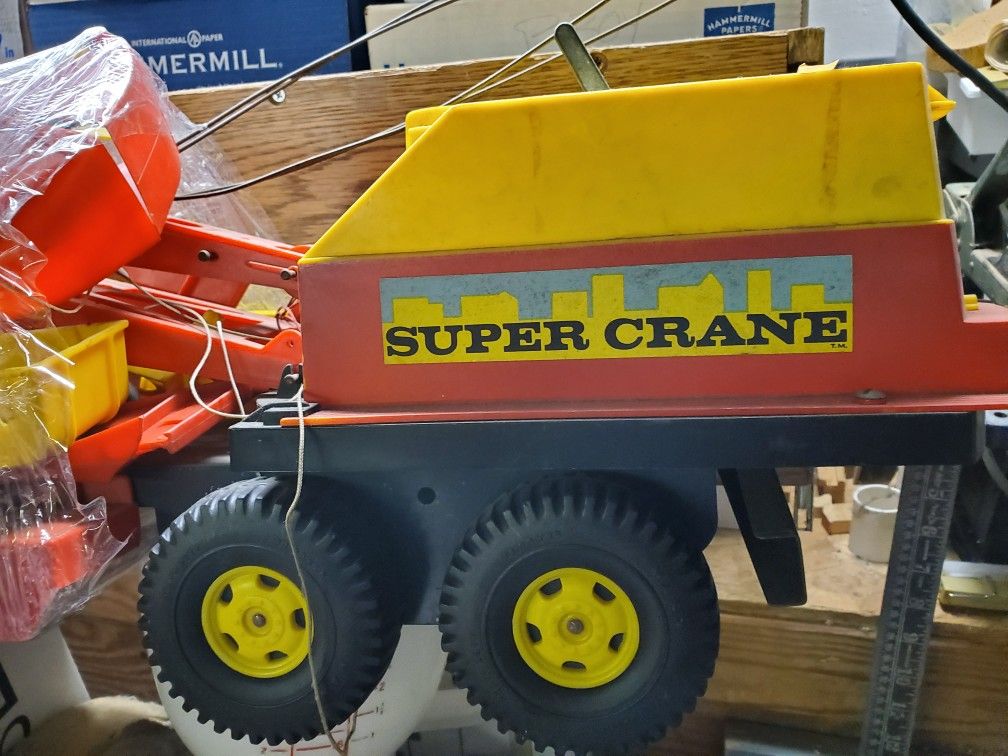 Marx Toys Super Crane 1960's