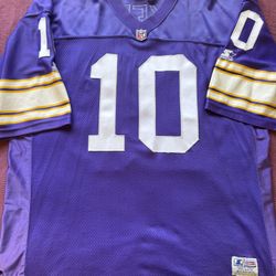 OG Starter Fran Tarkenton Minnesota Vikings jersey 48/XL
