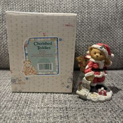 Cherished Teddies  "Nickolas, You're at the Top of My List" #141100