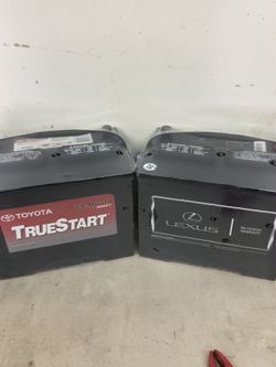 Car batteries