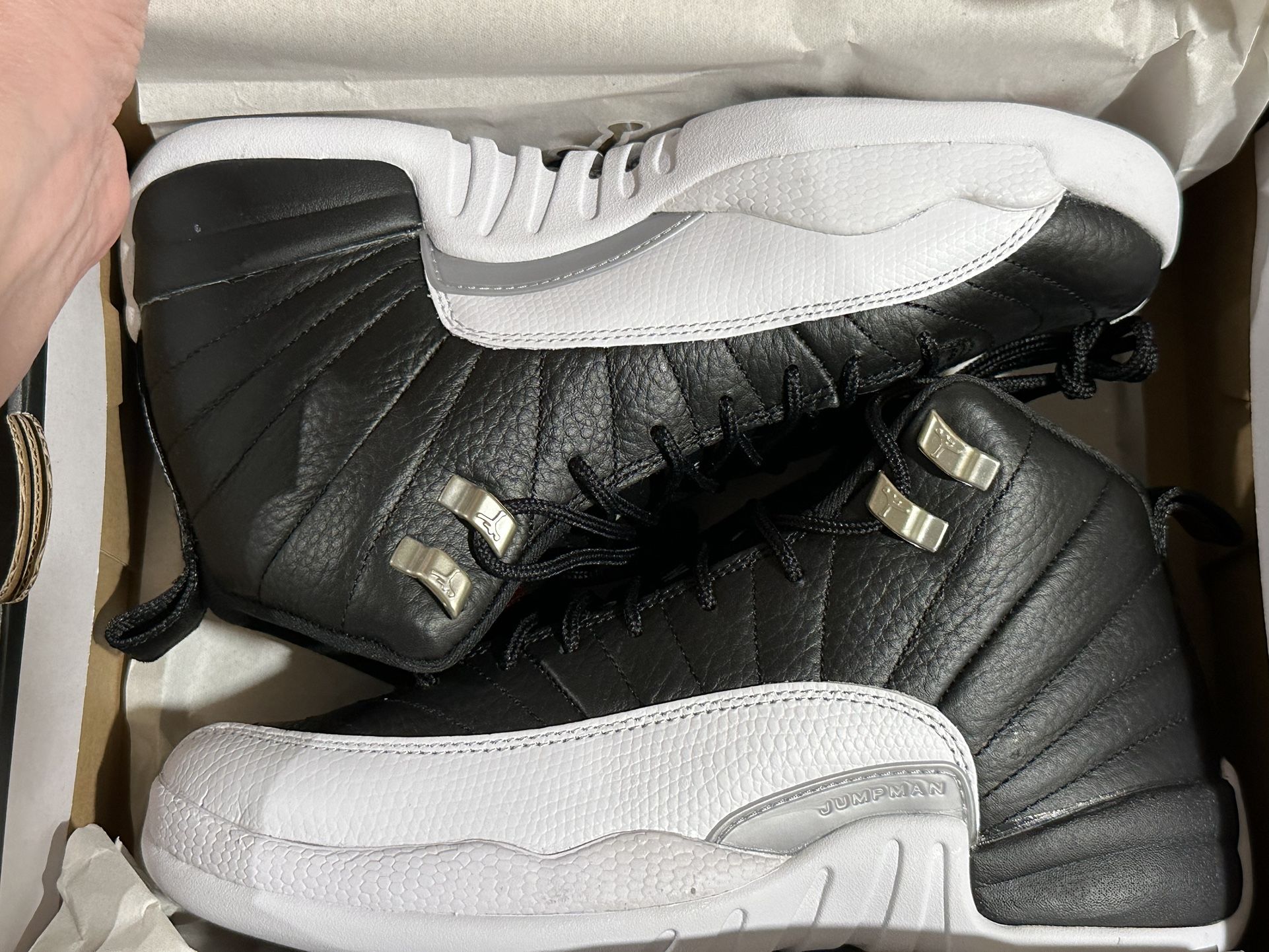 Size 7Y Air Jordan 12 Retro “Playoff” (GS)