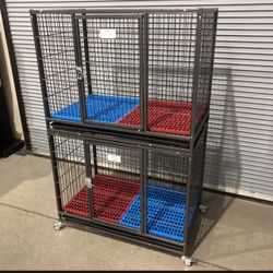 Stackable cages Dog Cat Birds 