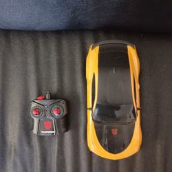 2016 Black & Yellow Transformers Chevy Camaro Remote Control Toy Car