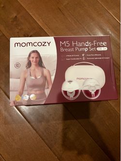 NEW Momcozy M5 Hands-Free Breast Pump Set