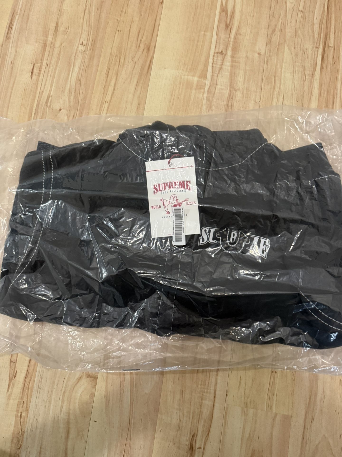 Supreme X True Religion Black Zip Up Hoodie 