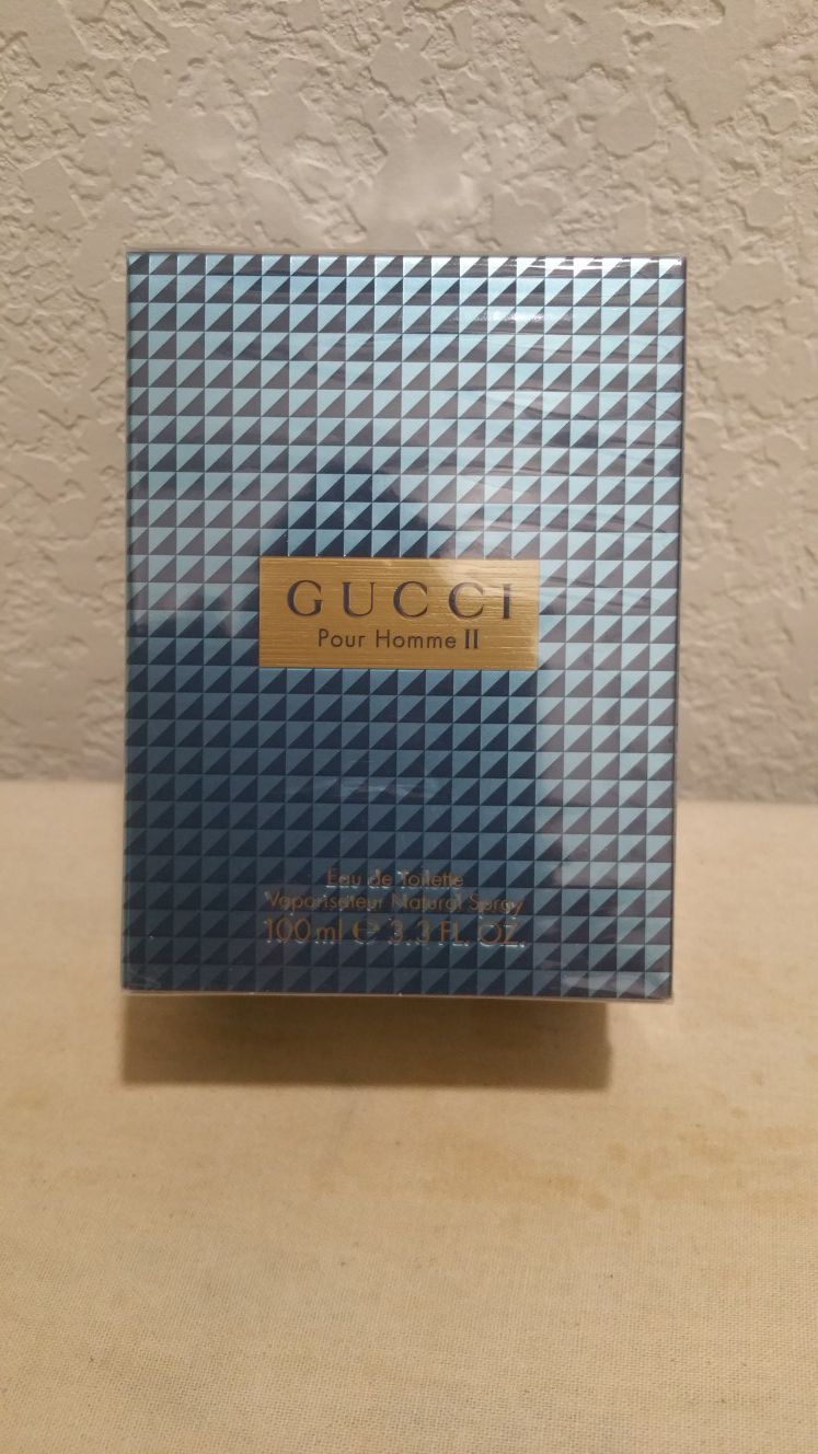 FIRM $56.00 "GUCCI POUR HOMME II", COLOGNE FOR MEN