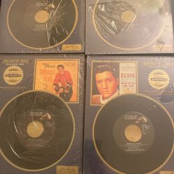 vintage Elvis Presley RCA "Gold Standard" or "Authorized Collectors" 45 RPM