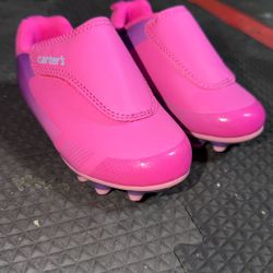 Girls Soccer Cleats-Carters Pink Size 7
