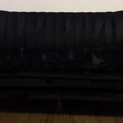 BLACK VELVET SOFA