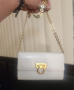 Salvatore Ferragamo Gancini Chain Shoulder Bag