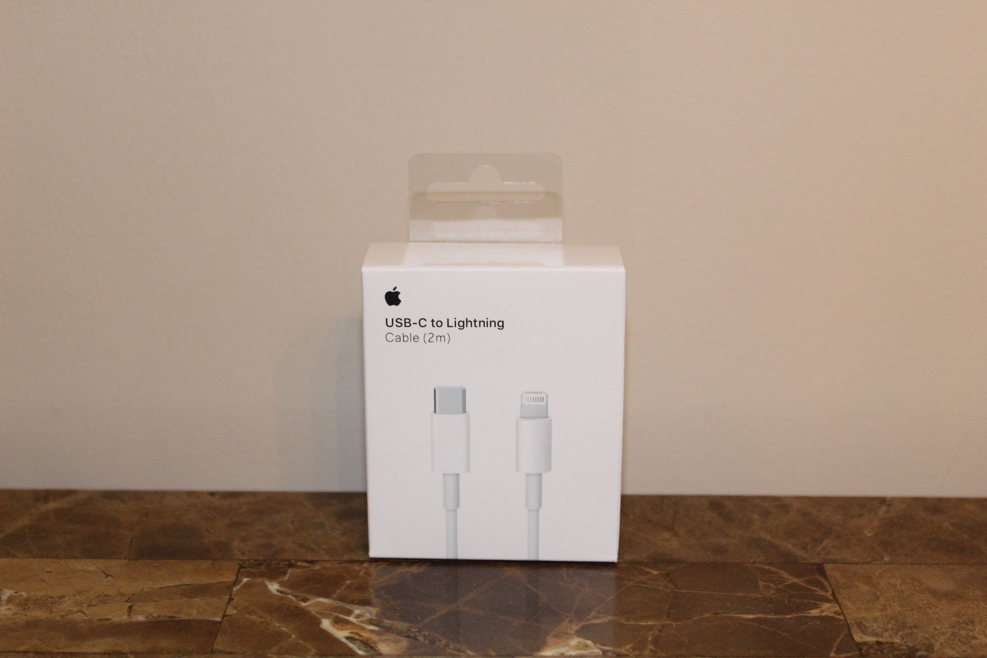 Apple Lighting to USB-C fast charger cable for iPhone iPad