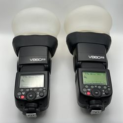 Pair of Godox V860ii S with Magmod Magsphere 2 Bundle