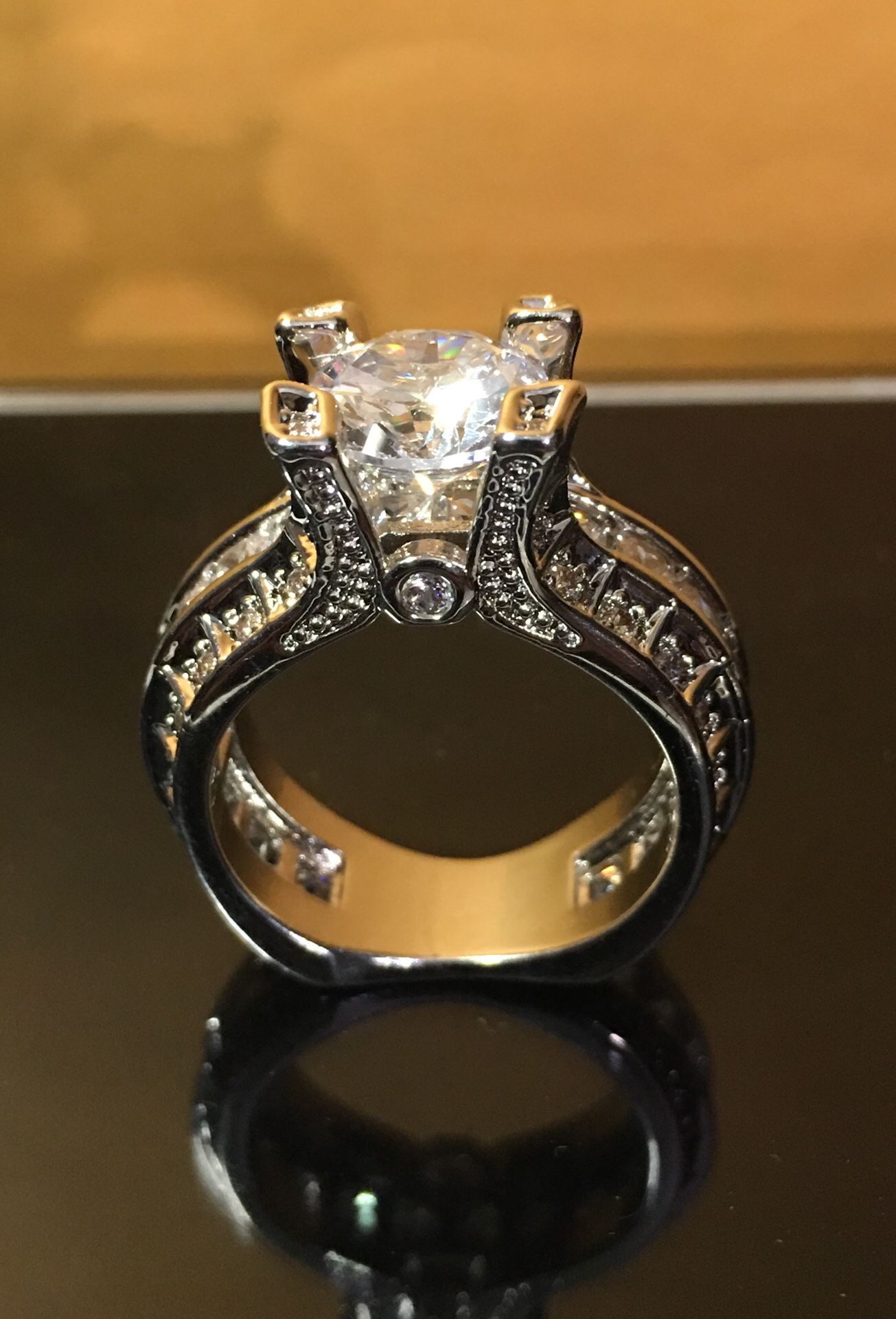 Custom made fine jewelry collection women's wedding engagement