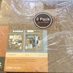 Quartet 8 Pack Cork Tiles (DK)