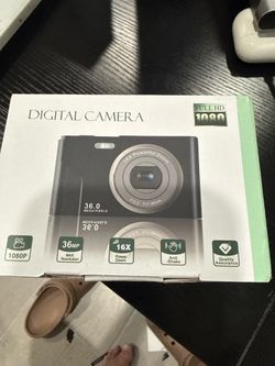 Digital Camera – 36MP Full HD 1080P with 16X Zoom