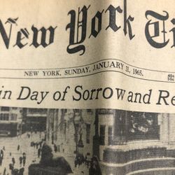 Vintage Newspapers And Magazines And Folder