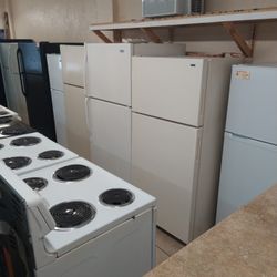 28 AND 30 IN TOP FREEZER AND REFRIGERATOR