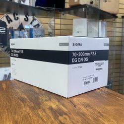 Sigma 70-200mm F2.8 For Sony