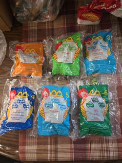 2001 Mcdonald's Mickey Mouse Happy Meal Toys