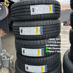 215/60R16 Goodyear Assurance All Season Set of Tires Installed and Balanced Set de Llantas Nuevas Instaladas y Balanceadas