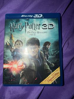 Harry Potter 3d bluray movie