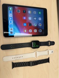 Apple nike iwatch and iPad mini combo