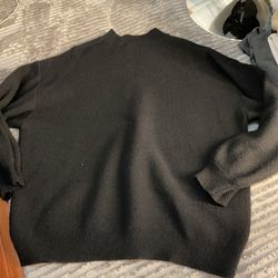 Oversized Black Sweater
