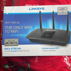 Next-Gen AC. Linksys 1.7 gbps