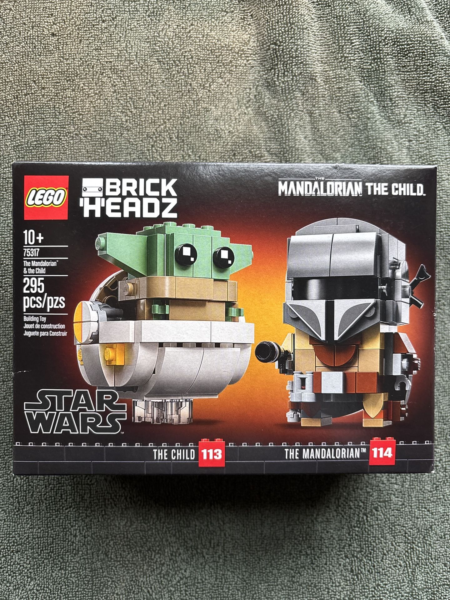 Mandalorian And The Child Lego BrickHeadz 