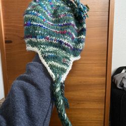 100% Wool Sherpa Beanie From Nepal