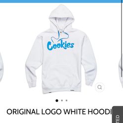 ORIGINAL LOGO WHITE COOKIES HOODIE 