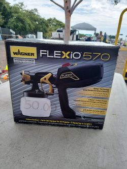 WAGNER FLEXIO 570 HANDHELD PAINT SPRAYER INDOOR AND OUT 