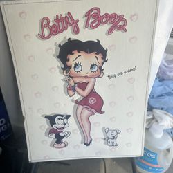 Vintage Betty Boop Poster 