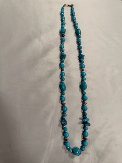 Vintage Navajo-style Costume Jewelry Necklace