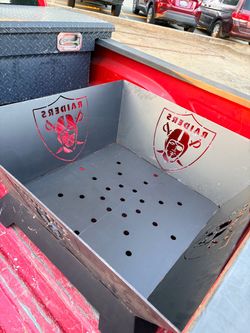Raiders Steel Fire Pit