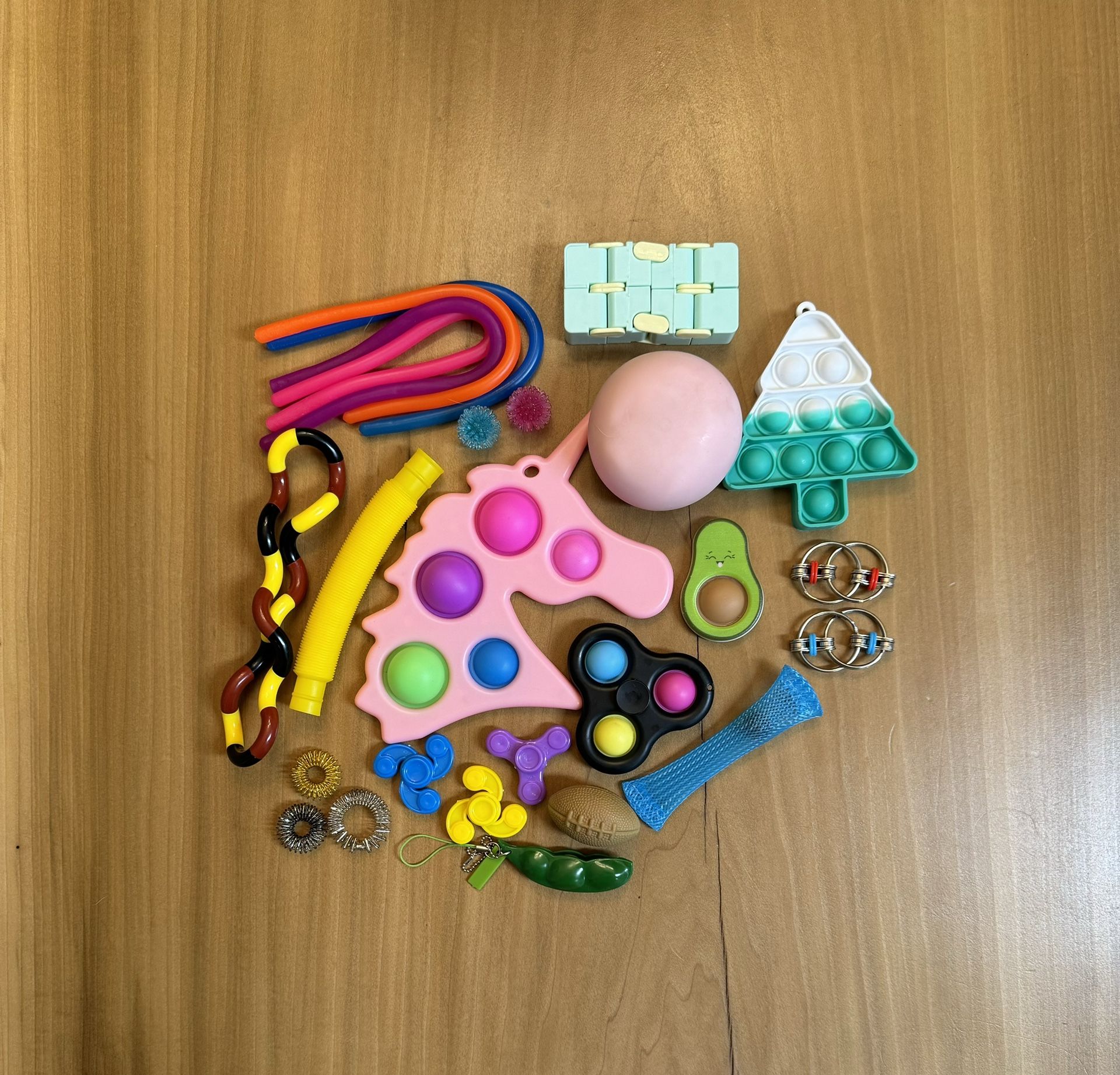 Pop-Its and Stress Relievers