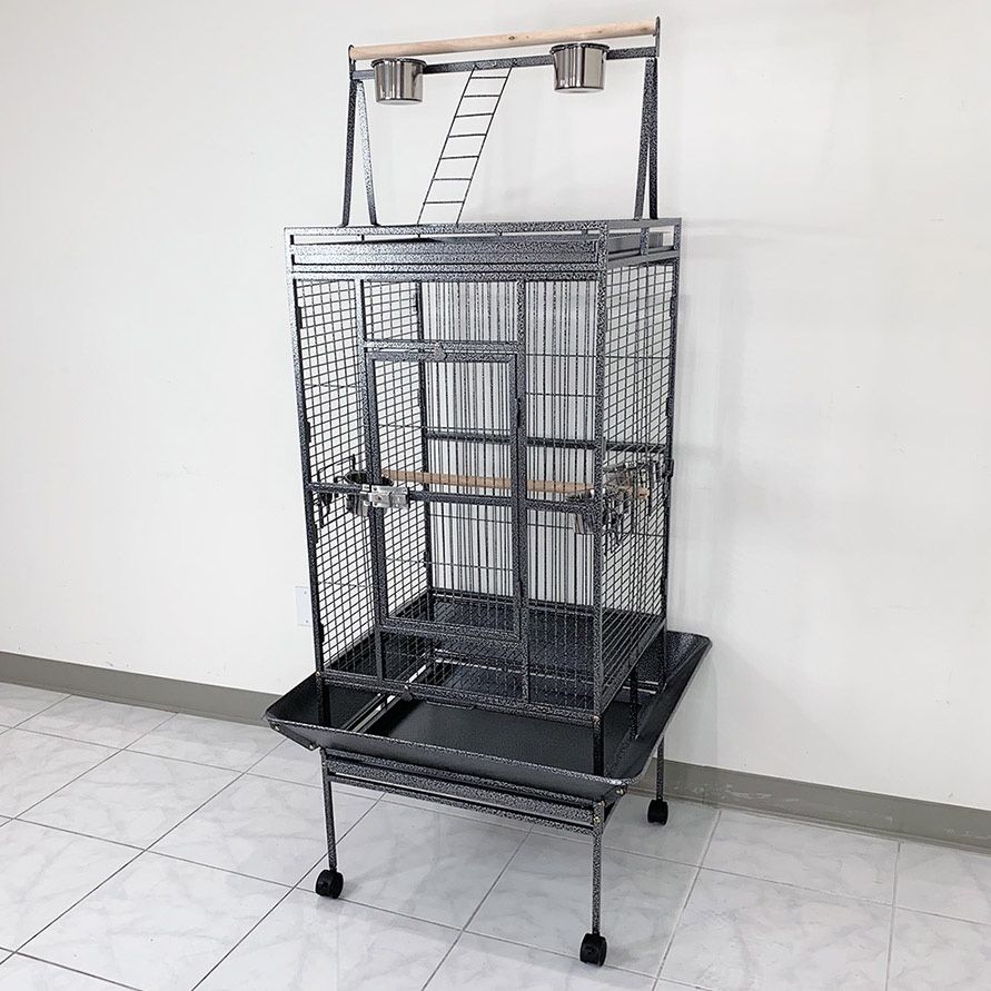 (New) $150 Large Bird Cage 68” Tall with Rolling Stand for Parakeets, Parrot, Cockatiel, Chinchilla, Cockatoo,All Products : American Fashion Style Bags On Sale