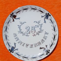 25th Anniversary Commemorative Plate