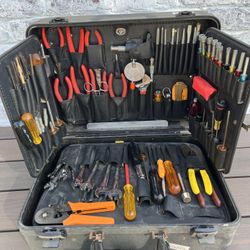 Jensen Xcelite Tool Case With Tools