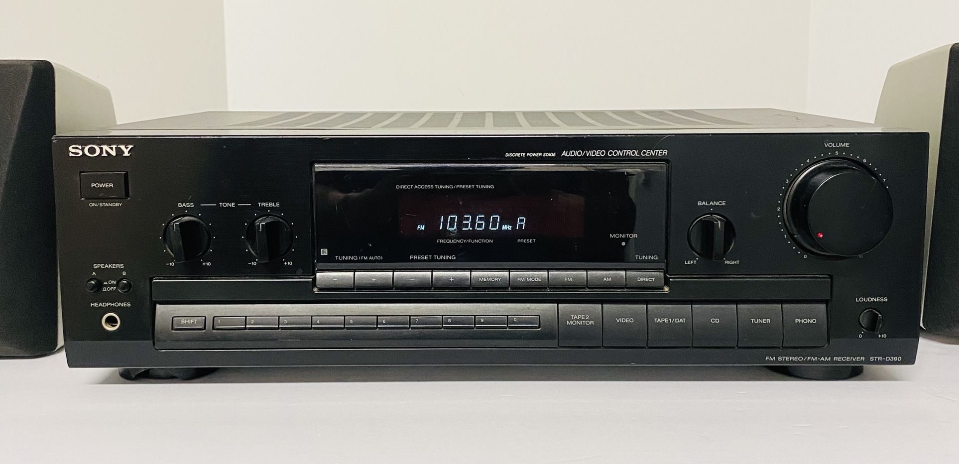 SONY STR-D390 Stereo Receiver READ DESCRIPTION