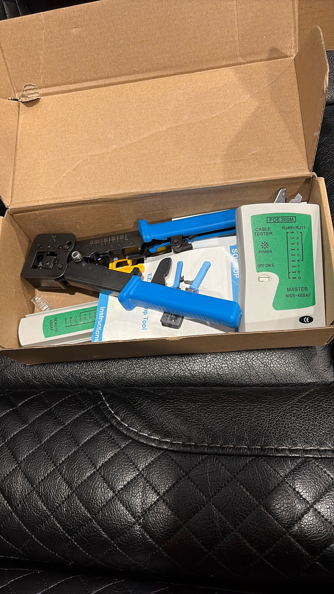 easy rj45 crimp tool And Tester