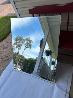 Mirror square 36” by 42” inches. $25.00.